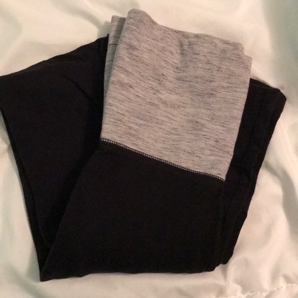 Black and Gray yoga pants